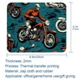 thumbnail image 5 of Motorcycle Printed Gaming Mousepad Desk Mat, Non-Slip Rubber Bottom Mouse Mat 8.3x9.8 Inch - Suitable for Office and Gaming, 5 of 6
