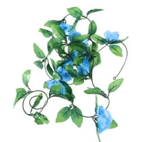 WRITWAA Silk Artificial Flower Vines Hanging Decor for Wedding, Home, Party, 2.4M Faux Floral Garland