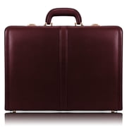 McKleinUSA Harper V Series Leather Expandable Attache Burgundy (80476)