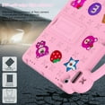 thumbnail image 6 of iPad Air 1 2 Case, iPad 6th 5th Generation Case, Kids Friendly Shockproof Cute Design Handle Stand Protective Rugged Tablet Case for Apple iPad 9.7" 2018/2017/ iPad Air 1 2 - Pink, 6 of 6