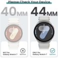 thumbnail image 2 of Funda protectora de pantalla Tensea de 44 mm para Samsung Galaxy Watch 7, 2 of 8
