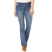Democracy Women's Ab Solution High Rise Itty Bitty Boot Jean, Blue Artisanal