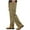 Beige, variant on Busydd Plus Size Cargo Pants for Men Casual Loose Solid Color Elastic Waist Mens Pants Comfy Oversized Cotton Straight Leg Pants Trendy Zipper Hiking Pants with Pockets 4XL