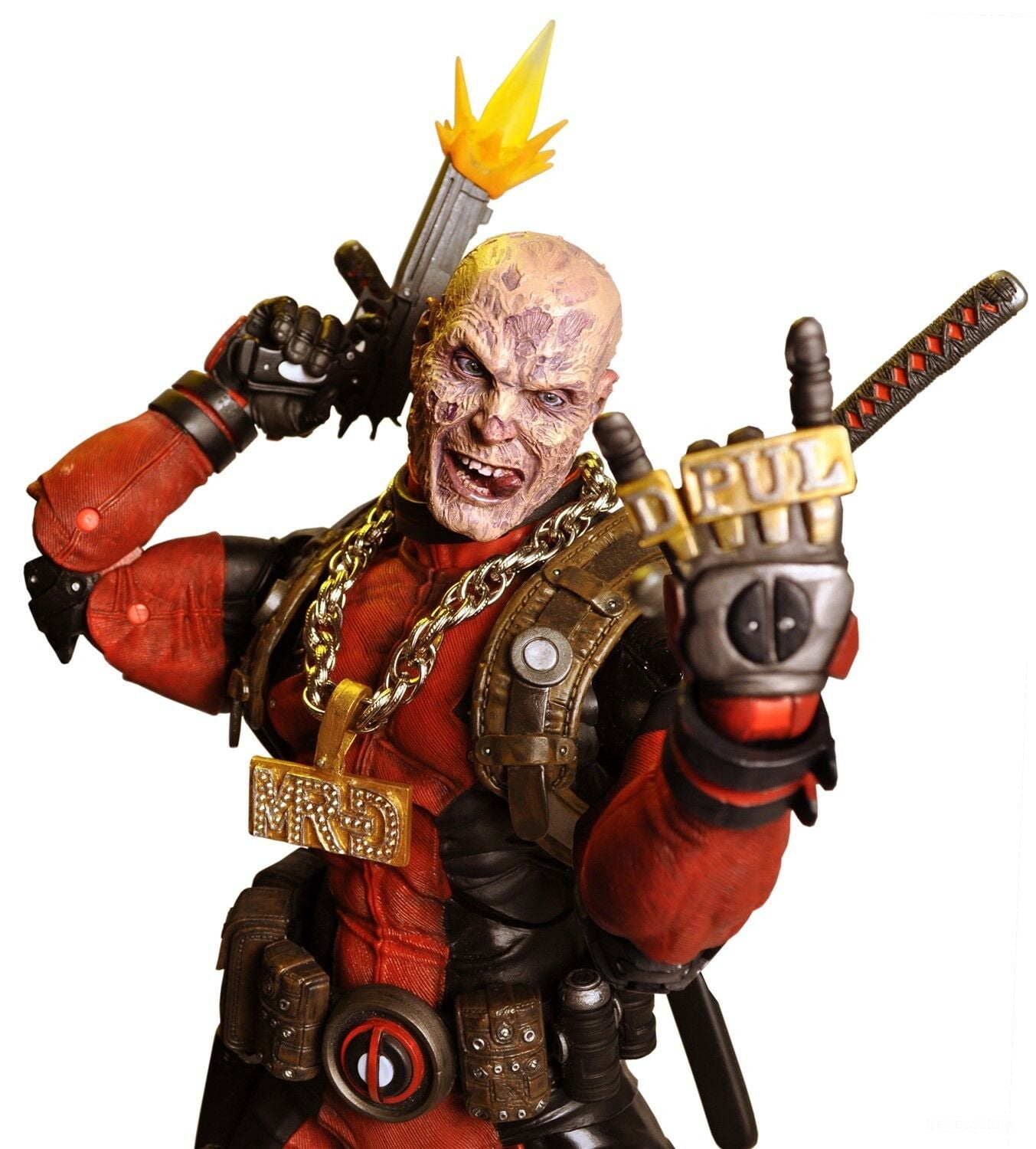 Marvel Classics - 1/4 Scale Action Figure - Ultimate Deadpool - NECA / Marvel