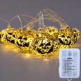 thumbnail image 4 of Halloween - Decoraciones de 2,5 metros con 20 LED - Luces de decoración de Halloween con batería Brillante, 4 of 9