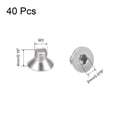 thumbnail image 2 of Tornillos de cabeza plana M3x4mm, tornillo hexagonal interno, sujetadores de acero inoxidable 304, 40 piezas, 2 of 3