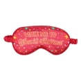 thumbnail image 1 of Something Different Wake Me Up When Its Christmas Satin Sleep Mask, 1 of 3