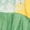 Green, variant on Women's Fashionable Personalized Printed Short-Sleeve Casual Loose Puff-Sleeve Dress