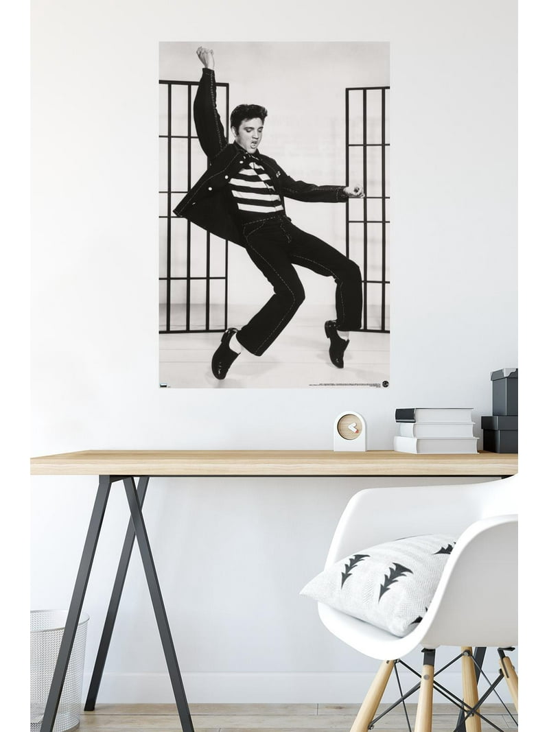 Elvis Presley - Jailhouse Rock Pose Wall Poster, 22.375