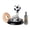 Black, variant on Solar Powered Rotating Soccer Ball Car Diffuser - Instant Fresh Scent 360°Aromatherapy Diffuser - Football Decor for Dashboard Personalized Car Ornament & Air Purifier - Color C
