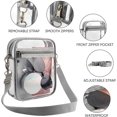 thumbnail image 3 of Olurrisa Clear Bag for Stadium Events: Clear Crossbody Bag Purses for women, Girls Clear Handbags for Concerts Sports Fan, 3 of 5