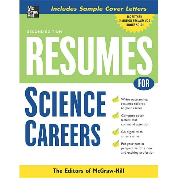 McGraw-Hill Professional Resumes Resumes for Science Careers, (Paperback)