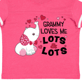 thumbnail image 4 of Inktastic Grammy Loves Me Lots and Lots- cute elephant Boys or Girls Toddler T-Shirt, 4 of 5
