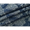 thumbnail image 6 of Gloria Floral/Damask Textured Jacquard 54 x 84 in. Single Rod Pocket Curtain Panel w/Attached 18 in. Valance, 6 of 6