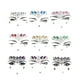 thumbnail image 4 of Pegatinas autoadhesivas de diamantes de imitación Vogacara para la cara decoraciones impermeables Blanco, 4 of 6