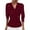 Wine, variant on Women's Sparkly Dressy T-Shirts, Long Sleeve V-Neck Elegant Tunic Tops Prom Party Fashion Glitter Outfits