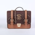 thumbnail image 4 of Harryy Potter Hogwarrts brujería Wizardry School JK bolso de hombro de cuero sintético de gran capacidad para mujer, bolsos de disfraces, 4 of 4
