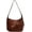 Brown, variant on CoCopeaunt Fashion Faux PU Leather Shoulder Bag for Women Girls Trendy Hobo Tote Handbag