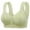 Green, variant on yievot Daisy Bras for Women Front Closure Button Bras for Older Women Full Coverage Everyday Wireless Bra