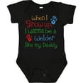 thumbnail image 3 of Inktastic Welder Like Daddy Boys or Girls Baby Bodysuit, 3 of 5