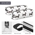 thumbnail image 4 of Sikiie Dachshund Dog Puppy Leather Pencil Case, Makeup Pouch, Zipper Pouch for Daily Essentials, Storage Organizer, Cosmetics and Stationary Bag, 4 of 7