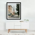 thumbnail image 3 of Downtown North Adams 01 - North Adams Massachusetts Photography City Architecture Street Photography Theater Vintage Church Cityscape Black Framed Wall Art Print 6 x 8 inches, 3 of 4