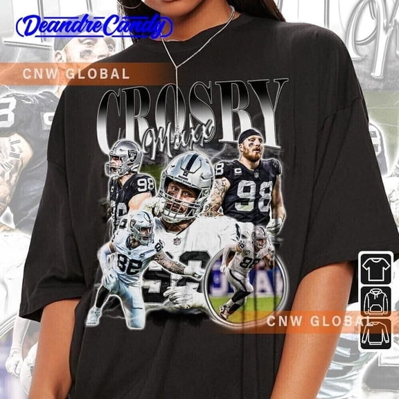 Maxx Crosby Las Vegas Football Shirt, Raiders Vintage Football 90s Sweatshirt, Fan Football Game Day