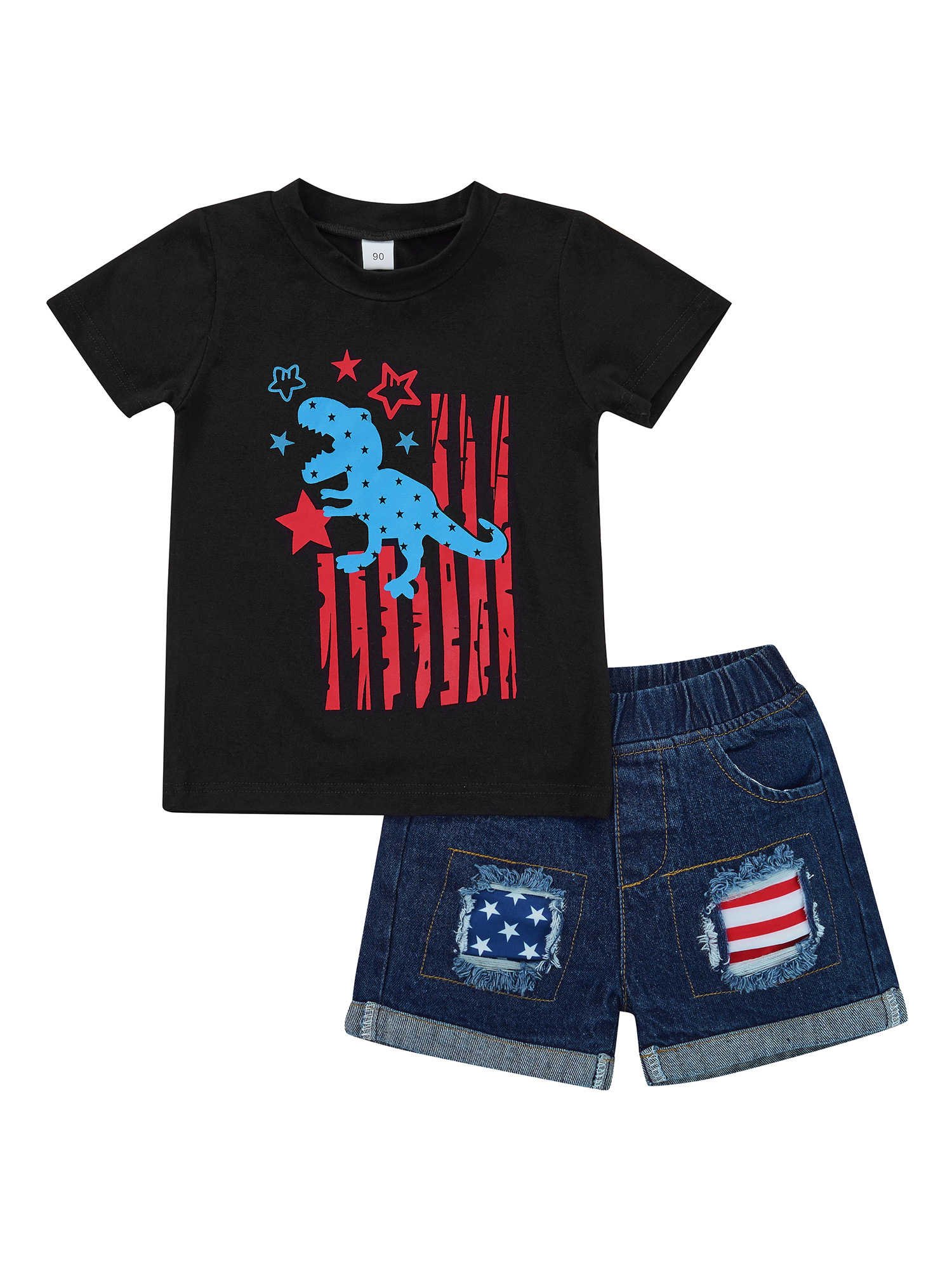WPNAKS Boys Shorts Suit Cartoon 