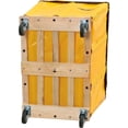 thumbnail image 4 of Global Industrial 16 Bushel, Yellow Vinyl Basket Bulk Truck, Unassembled, 40"L x 28"W x 35"H, 4 of 6