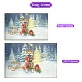 thumbnail image 5 of Merry Christmas Akita Snowy Winter with Gifts Tree Decorations Indoor Rug Inu Dog Lover Carpet Living Bed Room Sofa Home Decor - 12020, 5 of 5