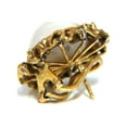 thumbnail image 3 of .30ct Natural Diamonds Mabe Pearl Earrings 14kt, 3 of 7