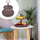 thumbnail image 2 of Organizador de s de joyería niveles, organizador multifunción para comedor, estante para aperitivos, accesorios , , té, decorativa para Marron Gloria bandeja de almacenamiento, 2 of 9