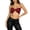 c01Red, variant on Womens Faux Leather Crop Top Fashion Bow Front V Neck Spaghetti Strap Camisole Party Club Tops Black XL