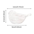 thumbnail image 3 of Creatine Elegant Bird Shaped Glass Jar With Lid For Home And Small Item Storage, 3 of 5