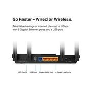 TP-Link WiFi 6 Router AX1800 Smart WiFi Router (Archer AX21) - Dual Band Gigabit Router, Works with Alexa