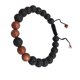 thumbnail image 2 of Minnieouse Pulseras a juego de moda, difusora de rocas de negra mate ajustable, cuentas de oración, accesorios para mujeres, regalos para Ropa, zapatos y accesorios Miscelánea Arena perlada Minnieouse AP008879-10, 2 of 6