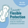thumbnail image 2 of Seventh Generation Ultra Thin Pads with Wings Regular Absorbency Chlorine Free Pads 18 count, 2 of 7