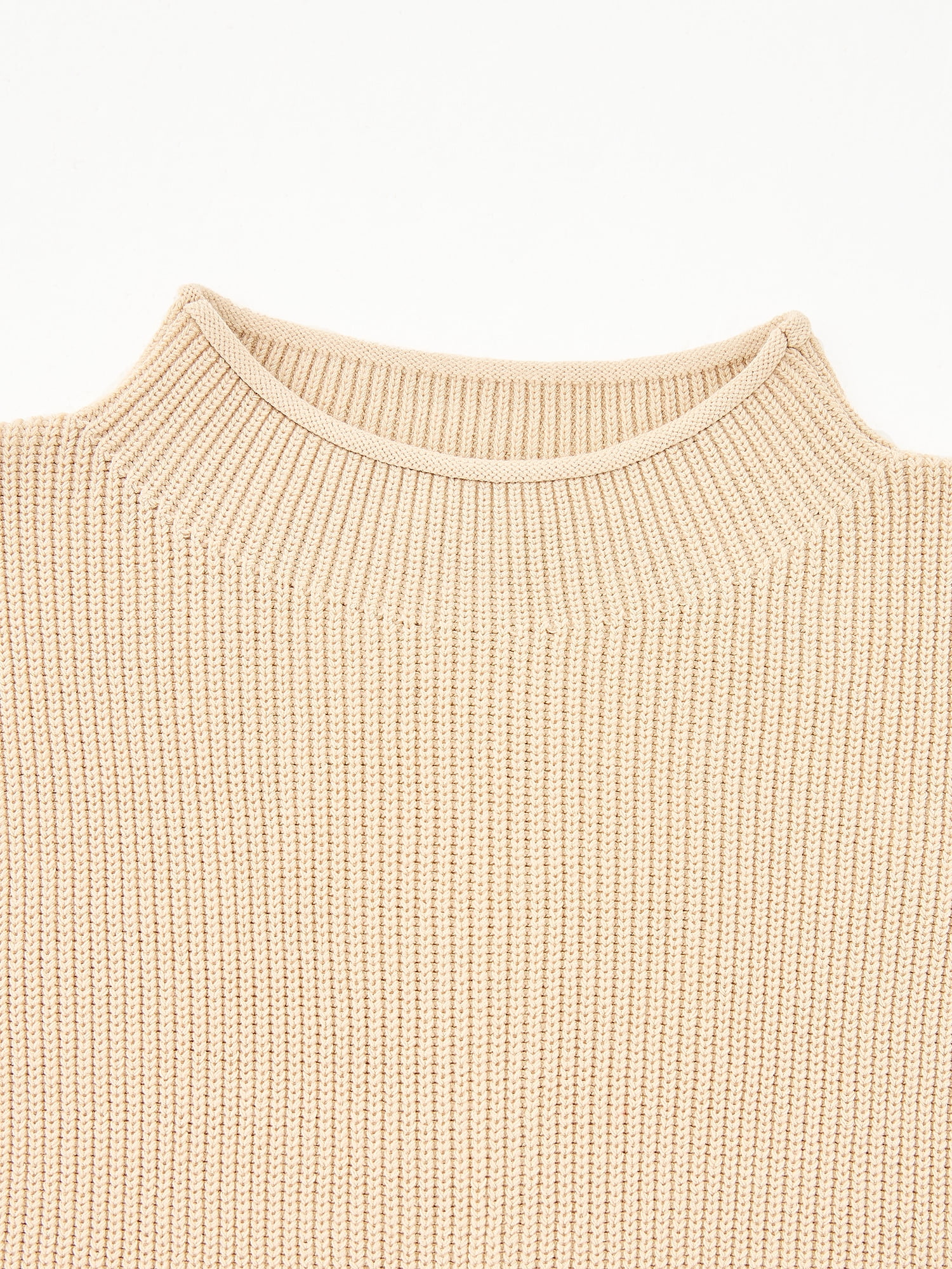 PRETTYGARDEN Women's Short Sleeve Mockneck Sweater, Sizes S-XXL