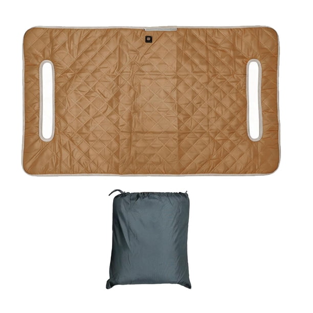 Funda protectora para asiento de carrito de golf, manta y toalla para golfistas de viaje, para 2 personas marrón