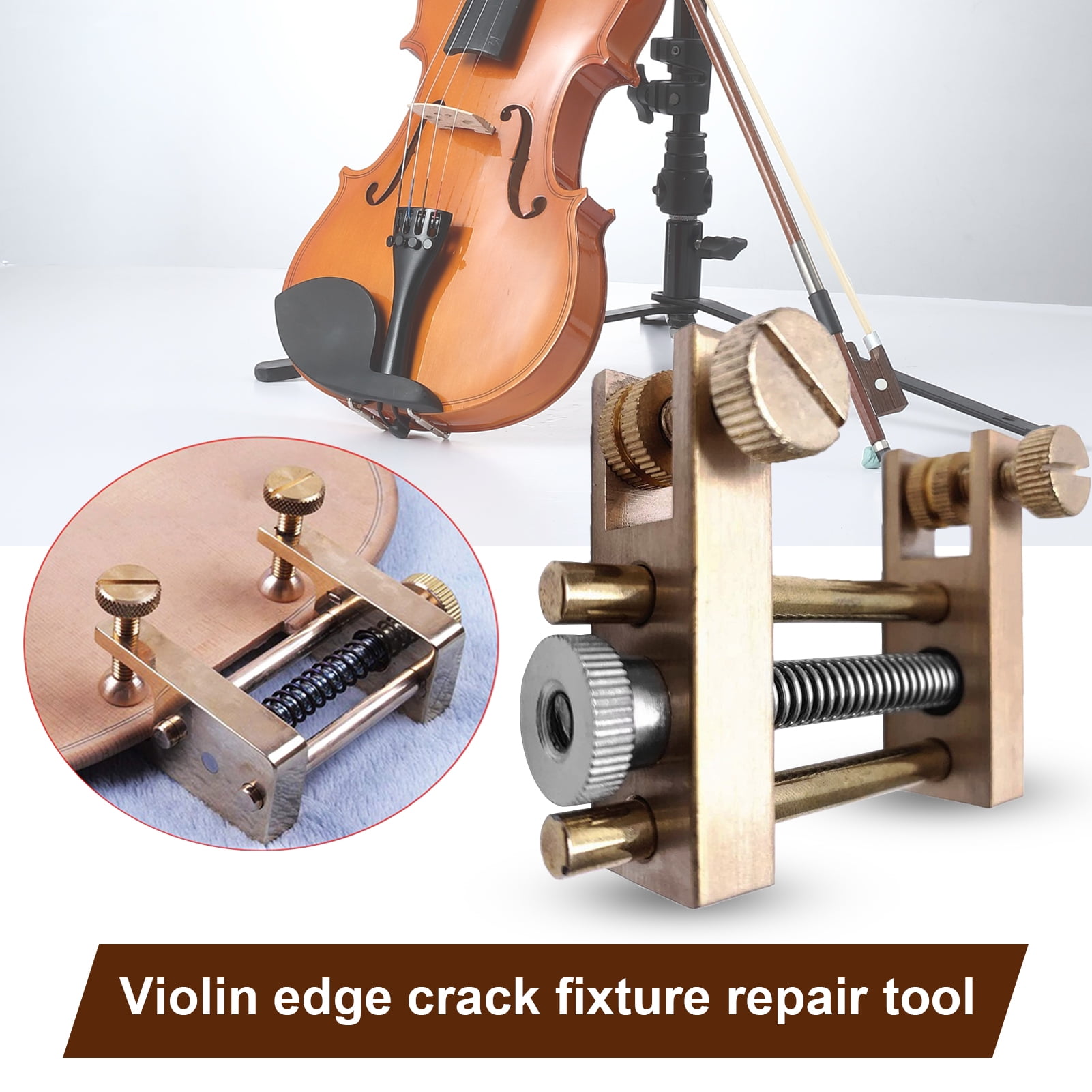 Violin/Viola/Cello Luthier Making/Repair Tools Violin Edge Clamp For Cracks 