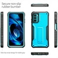 thumbnail image 3 of ExoGuard For Moto G 5G 2022 Case, Phone Case with Screen Protector and Kickstand (Blue), 3 of 7