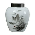 thumbnail image 2 of Jarrón de cerámica para jengibre, de porcelana, para té, decorativo, de aluminio sellado agua de montaña, 2 of 9
