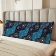 thumbnail image 6 of KLL Ultra Soft Microfiber Body Pillow Cover/Pillowcases 20"x54" with Hidden Zipper Closure-Bohemian Turtle, 6 of 8