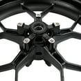 thumbnail image 3 of Black Front Wheel Rim for Honda CB CBR 650 R CB650R CBR650R 2019 - 2023 22 21 20, 3 of 5