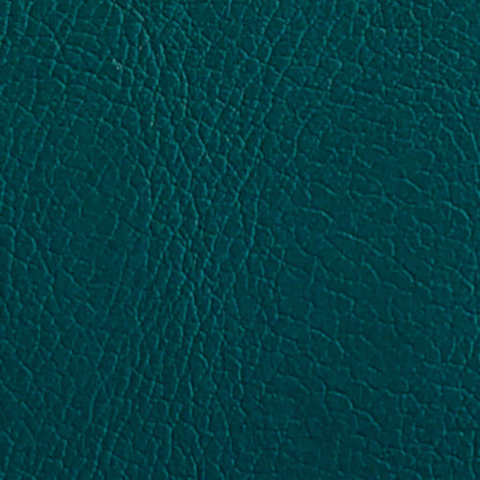 Fabric Mart Direct 54" Wide Deep Sea Green Faux Leather By The Yard, 13 Continuous Yards 540 GSM 0.8mm Thickness Artificial Leather Fabric, Leatherette, Imitation Leather, Fashion Leather