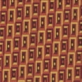thumbnail image 1 of Ahgly Company Machine Washable Indoor Square Transitional Orange Area Rugs, 4' Square, 1 of 7