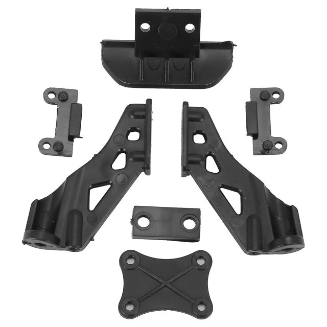 Accesorios para coche a control remoto, conjunto de accesorios de Firmware de ala trasera Compatible con Wltoys