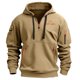 thumbnail image 1 of Xihbxyly Sudadera con Capucha de Moda, Sudadera con Cremallera Estampada de Moda, Jersey con Múltiples Bolsillos, Ropa Casual Elegante, Moda Primavera-Otoño, Comodidad Diaria, Perfecta para Salidas D, 1 of 5