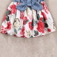 thumbnail image 6 of NOLDARES Little Toddler Girl Sporty Dress Summer Clothes Ruffle Sleeveless Kids Dresses Sport Causal Beach Sundress Girl Outfits(White,8-9 Years), 6 of 7