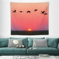 thumbnail image 3 of Sky Tapestry Photo Backdrop Dramatic Sunset Sky With Clouds Over Ocean Nature Tapestries Wall Hanging Home Wall Decorations for Bedroom Living Room Dorm Classroom Office, 3 of 5